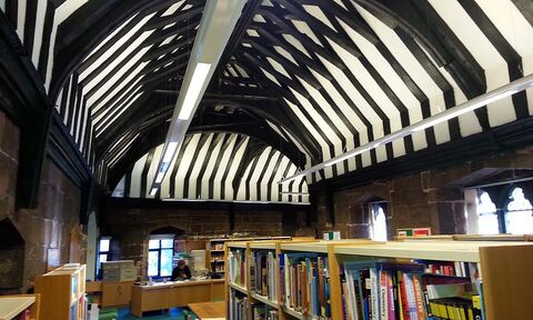 Image of the Chethams School Of Music, Library, Manchester installation.