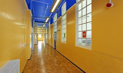 Image of the Vauxhall Primary School, London installation.